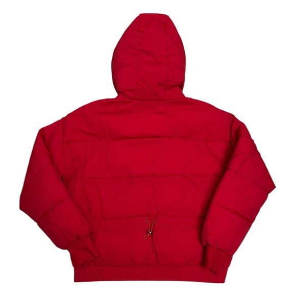 LUCKY BRAND Poly Fill Winter Puffer Parka Designer Jacket Coat Womens Small - Picture 8 of 9